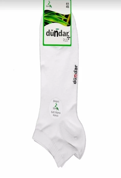 DÜNDAR PLUS 4605 ERKEK BAMBU PATİK ÇORAP 6 ADET - Resim 3