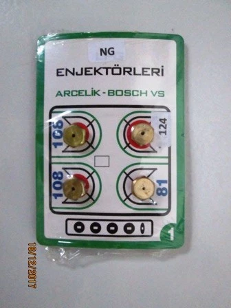 Doğalgaz Enjektör Ocak Takımı (ARCELİK )BEKO 9 MM - Resim 3