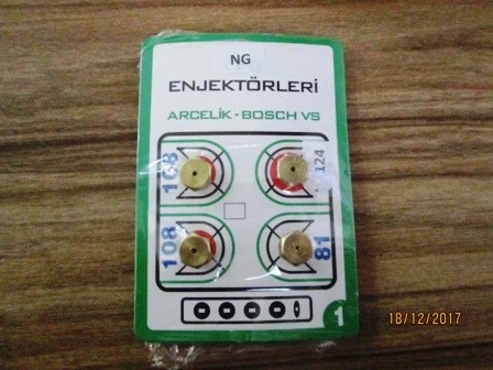 Doğalgaz Enjektör Ocak Takımı (ARCELİK )BEKO 9 MM - Resim 8