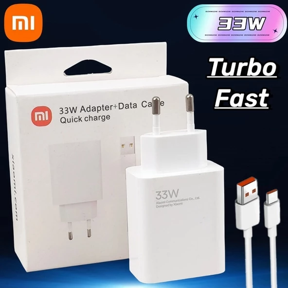 Orjinal Xiaomi Turbo Hızlı 33W 5A Type-C Hızlı Şarj Cihazı Aleti Mdy-11-Ez CEPTELB022818 ürün görseli 1