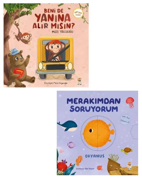 Beni De Yanına Alır Mısın? Müze Yolculuğu ve Merakımdan Soruyorum Okyanus Kitap Seti ürün görseli 1