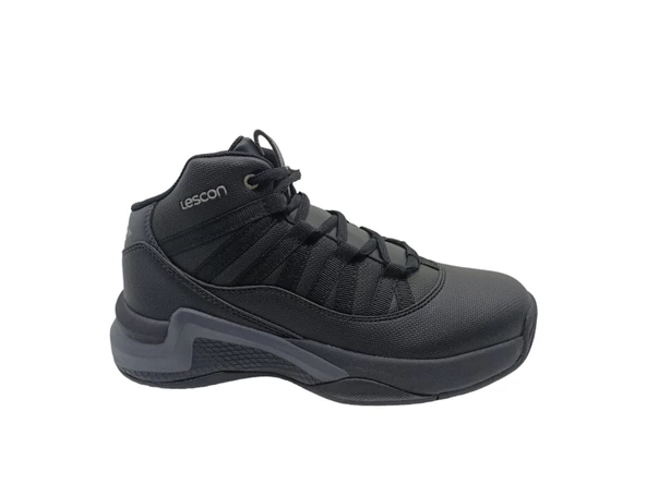 Lescon Bounce Unisex Siyah Bağcıklı Basketbol Ayakkabı ürün görseli 1