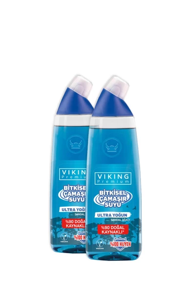 Viking Premium Çamaşır Suyu Sandal Ağacı 750 ml 2 Adet ürün görseli 1