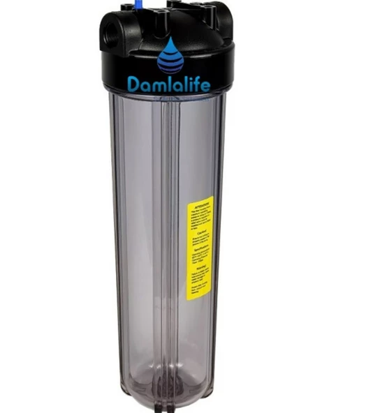 Damlalife 20" Inç 1" Bağlantılı Big Blue Filtre Muhafaza Kab Boş ürün görseli 1