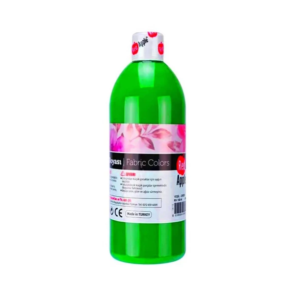 Red Apple Kumaş Boyası 500 ml Açık Yeşil ürün görseli 1