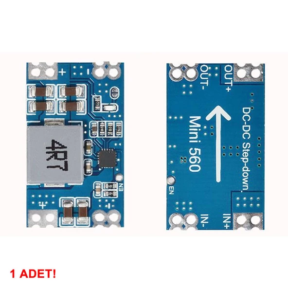 Mini560 12V 4A Voltaj Düşürücü Modül Güç Kaynağı 18V Step Down - Resim 2