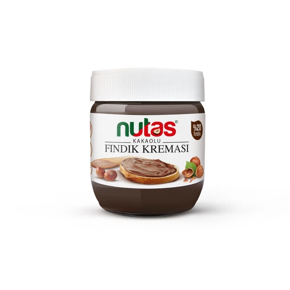 Nutas Kakaolu Fındık Kreması – 400g Cam Kavanoz ürün görseli 1