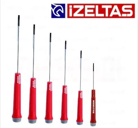 İzeltaş Elektronikçi Tip Klemens Tornavida Seti 6 Lı ürün görseli 1
