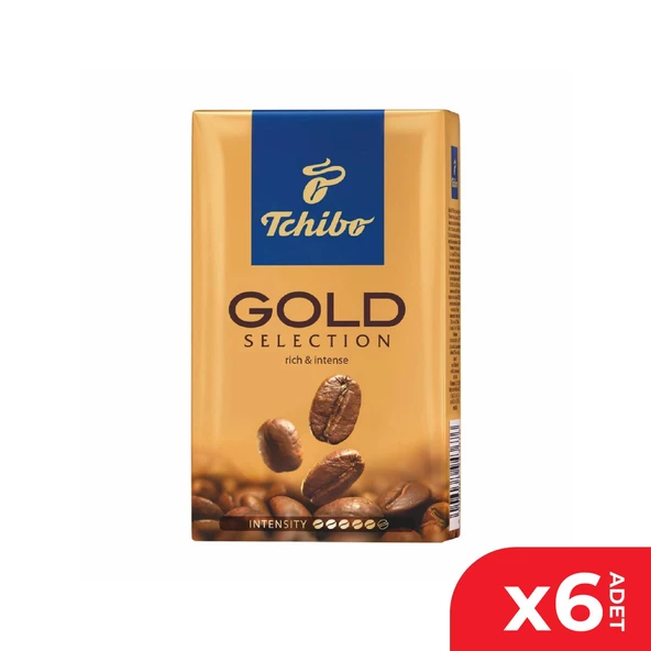 Tchibo Gold Selection Filtre Kahve 250gr 6'lı ürün görseli 1