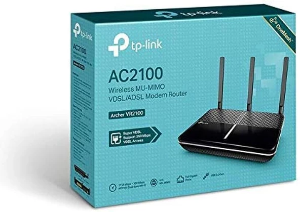 Tp-Link Archer VR600 AC2100 Wireless MU-MIMO VDSL/ADSL Modem Router - Resim 5