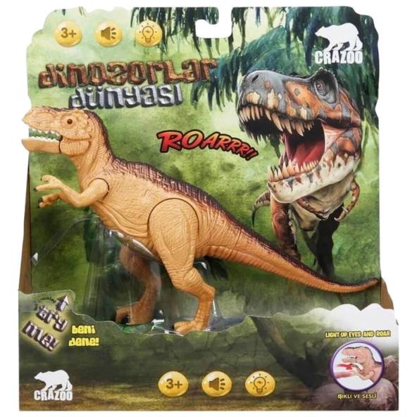 Tyrannosaurus Rex Dinozor Işıklı Sesli - RS6171 ürün görseli 1
