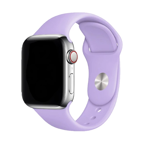 E2M CLASSIC SİLİKON APPLE WATCH KORDON 42-44-45-49MM EFLATUN ürün görseli 1