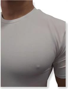 Spor Basic Beyaz T-shirt - Resim 6