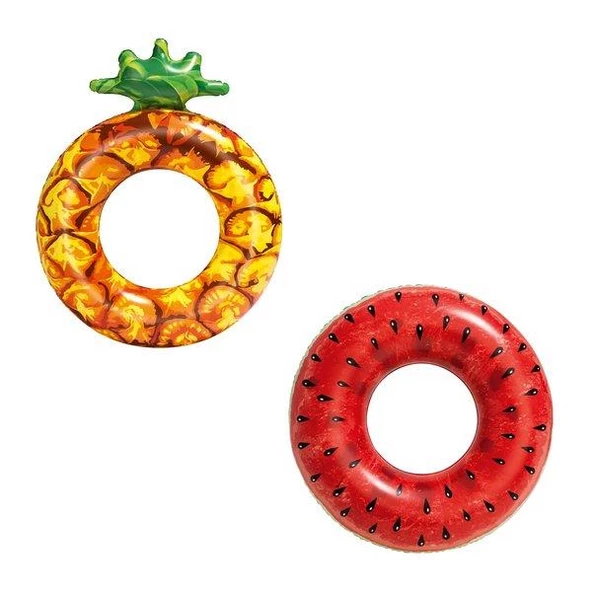 Renkli Ananas Desenli  Deniz Simit Bestway - 36121 -Ananas ürün görseli 1