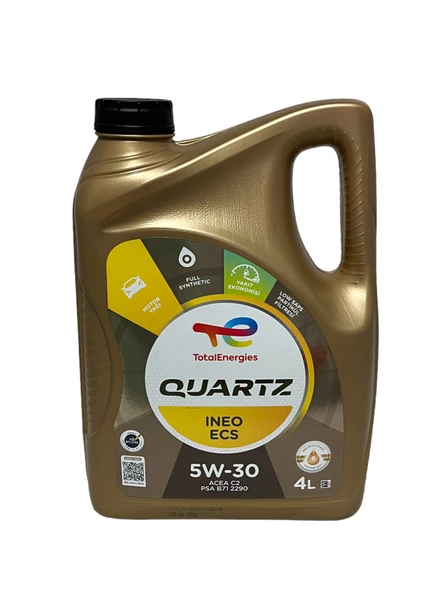 Total Quartz Ineo ECS 5W-30 4 lt Motor Yağı - 2025 ürün görseli 1
