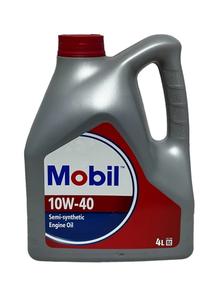 Mobil 10W-40 Yarı Sentetik Motor Yağı 4 Litre ürün görseli 1