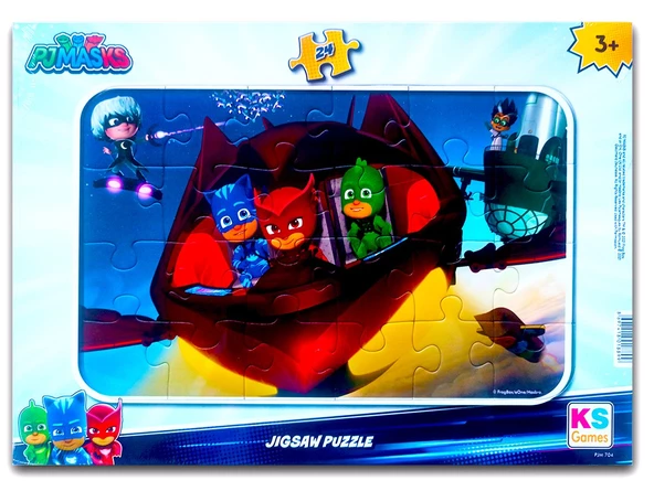 Ks Pj Masks 24 parça Frame Puzzle/Yapboz ürün görseli 1