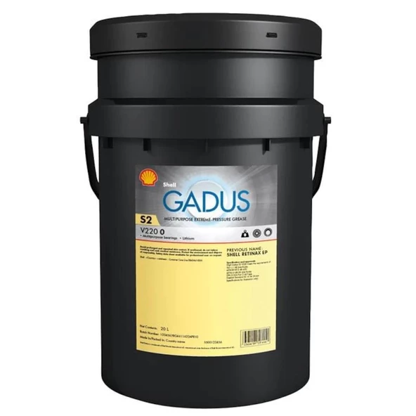 SHELL GADUS S2 V220 0 - KOVA 18 KG(ESKİ ADI:ALVANIA EP LF 0) ürün görseli 1