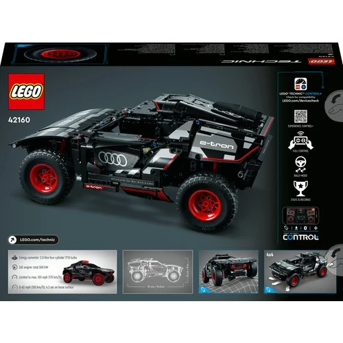 LEGO Technic 42160 Audi Rs Q E-Tron (914 Parça) - Resim 2