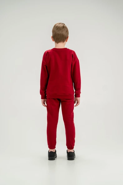 Lastikli Bel ve Paça Unisex Çocuk Eşofman Takımı ürün görseli 1