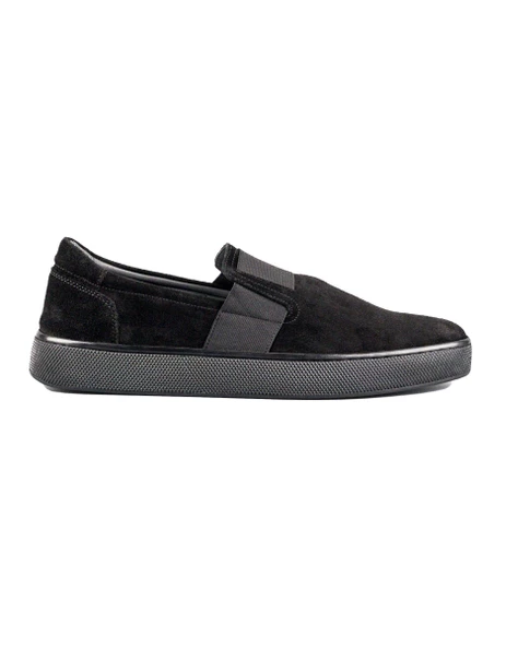Norden Siyah Hakiki süet Deri Erkek Spor (Sneaker) Ayakkabı ürün görseli 1