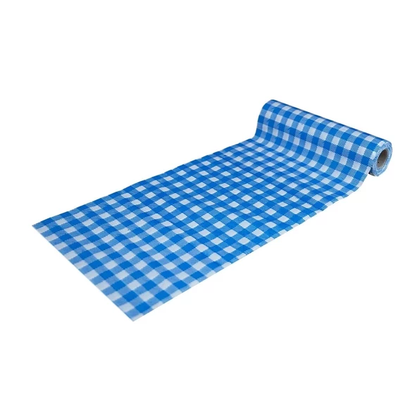 Pratikser Tek Kullanımlık Masa Örtüsü Mavi - 100x120cm - 10Ad/Rulo ürün görseli 1