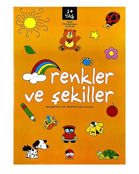 3 Yaş Renkler ve Şekiller Şiir Çocuk Yayınevi ürün görseli 1