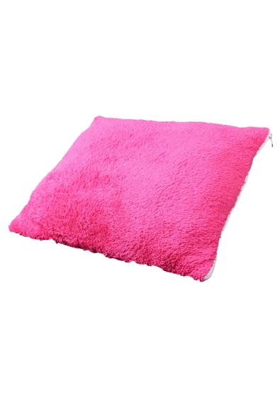 TİNEKE Kedi Köpek Uyku Minderi Yıkanabilir  Yumuşak WELSOFT 35x40 cm  FUŞYA 1 adet ürün görseli 1