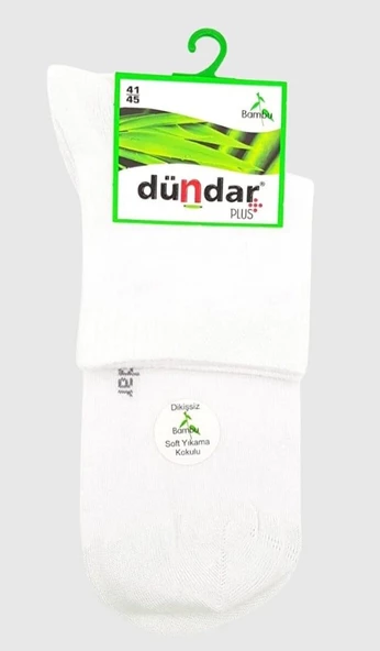 DÜNDAR PLUS 4131 ERKEK BAMBU KISA KONÇ ÇORAP 12 ADET - Resim 2