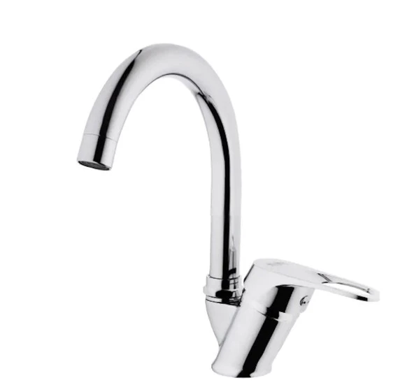 Lavabo Bataryası 360 Derece Oynar Başlıklı Banyo Bataryası 5 YIL Garantili Lavabo Musluğu ürün görseli 1