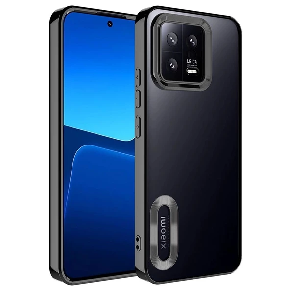 Gpack Xiaomi Mi 13 Kılıf Logo Gösteren Kamera Korumalı Silikon ürün görseli 1