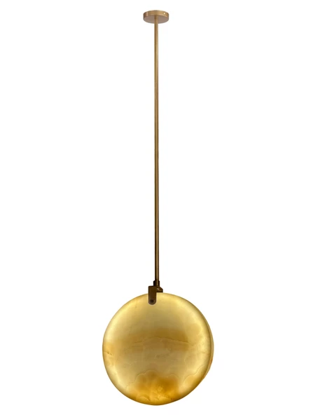 M-7106-20-1 20 CM ÇAP MERMER TEKLİ AVİZE ürün görseli 1