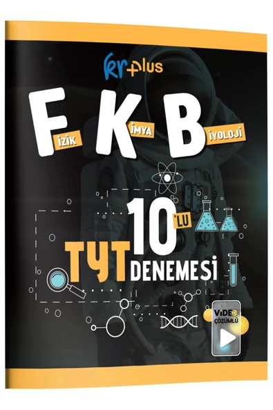 KR Plus Fizik-Kimya-Biyoloji FKB 10'lu TYT Denemesi ürün görseli 1