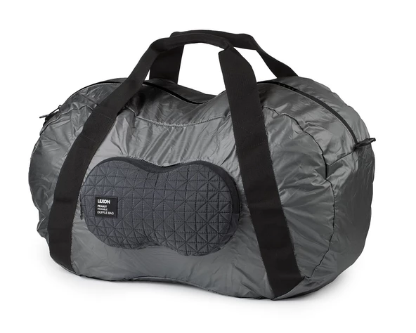 Lexon Peanut Duffle Seyahat Çantası Metalik Gri ürün görseli 1