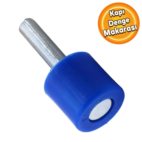 Sürgülü Sürmeli Demir Kapı Dış Bahçe Kapısı PVC Denge Bilyası Tekerleği Makara Plastik Metal Uç ürün görseli 1