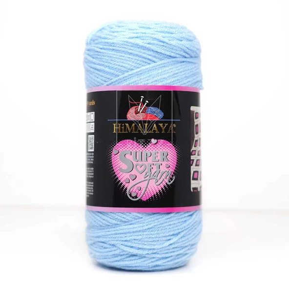 Himalaya Super Soft Yarn 80823 Açık Mavi ürün görseli 1
