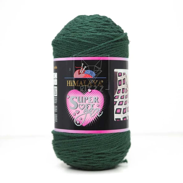 Himalaya Super Soft Yarn 80852 Zümrüt ürün görseli 1