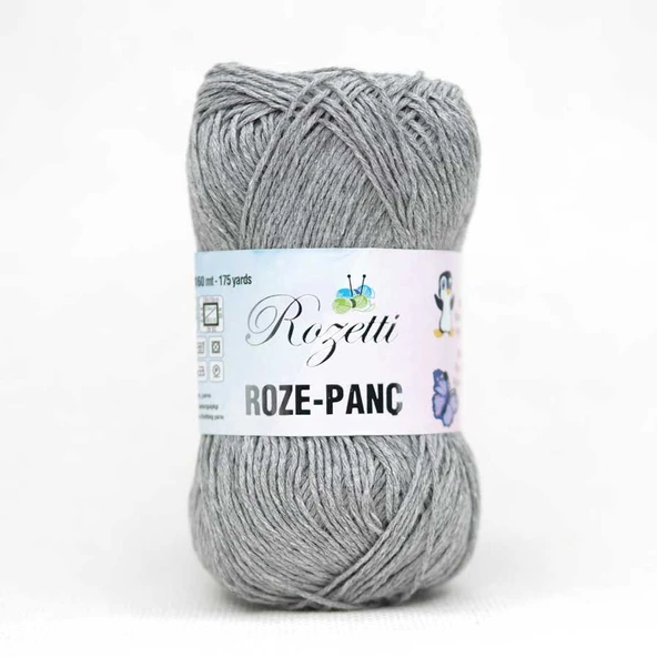 Rozetti Roze-Panç / Orta Gri / 40136 ürün görseli 1