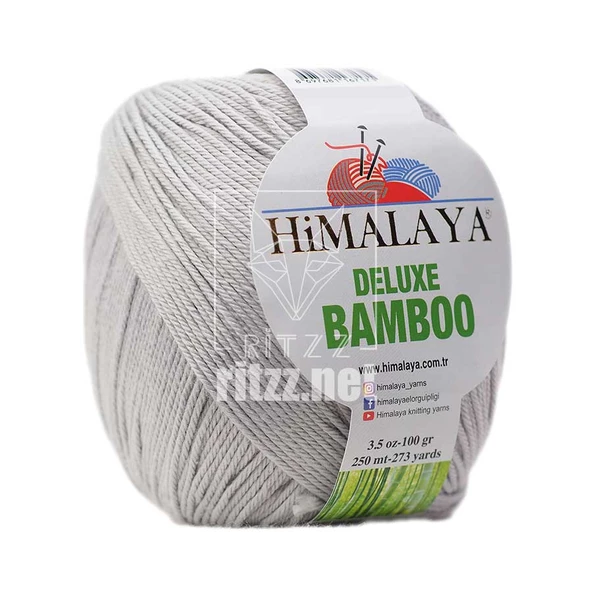Himalaya Deluxe Bamboo 124-25 Açık Gri ürün görseli 1
