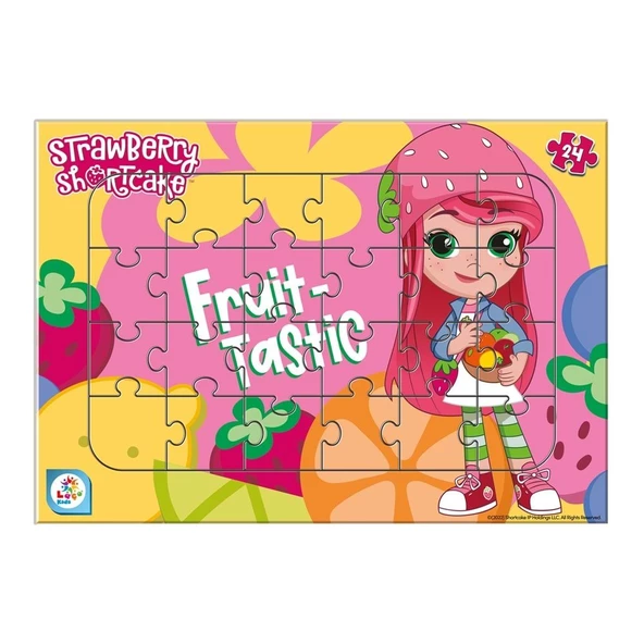 Çilek Kız Strawberry Shortcake Puzzle/Yapboz 24 Parça ürün görseli 1