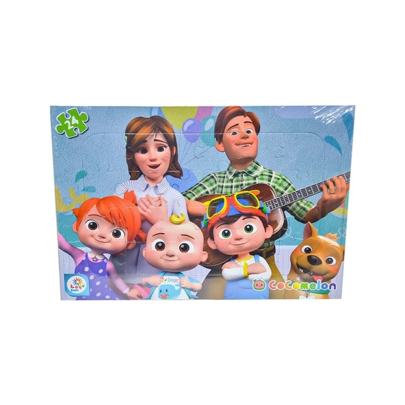 Cocomelon Lisanslı Frame Puzzle/Yapboz 24 Parça - Resim 3