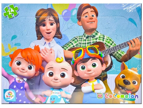 Cocomelon Lisanslı Frame Puzzle/Yapboz 24 Parça ürün görseli 1