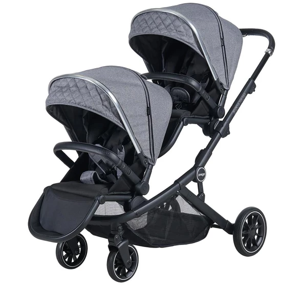 Prego 2223 İbiza Plus İkiz Bebek Arabası ürün görseli 1