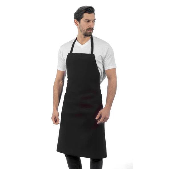 Şensel, Ön Önlük, Siyah, Boyundan Askılı -93E1050-İş Önlüğü-Kafe ürün görseli 1