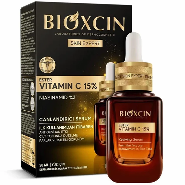 Bioxcin Skin Expert Ester Vitamin C %15 Canlandırıcı Serum 30 ml ürün görseli 1