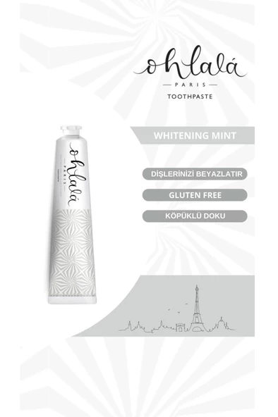 OHLALA Whitening Mint Diş Macunu 75ml - Resim 4