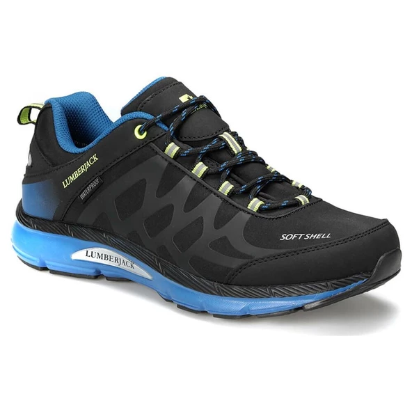 Lumberjack Ursa 9PR Waterproof (Su Geçirmez) Outdoor Siyah Mavi Spor Ayakkabı ürün görseli 1