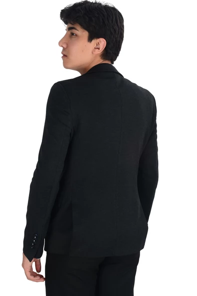 Cengiz İnler Menanj Tek Düğme Slim Fit Erkek Ceket ürün görseli 1
