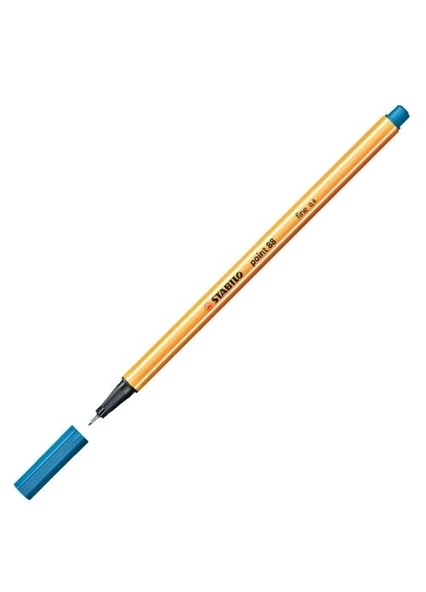 Stabilo Point 88 Fineliner Koyu Mavi Kalem ürün görseli 1
