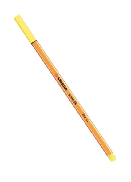 Stabilo Point Keçeli Kalem 8824 Limon Sarı ürün görseli 1